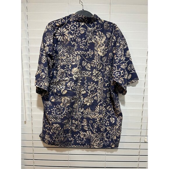 Tori Richard Patina Short Sleeve Button Up Shirt -‎ Size L - Picture 3 of 3